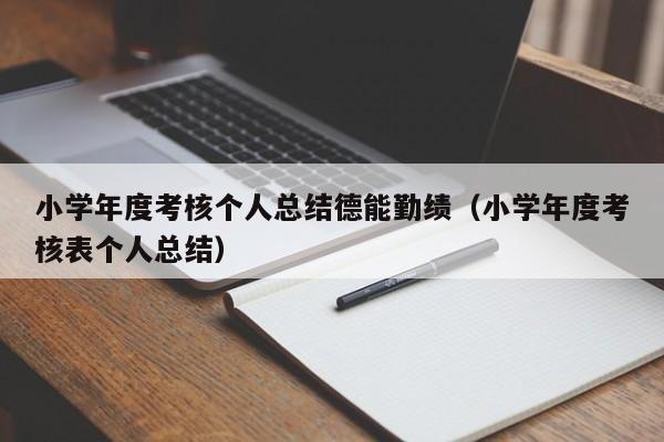 小学年度考核个人总结德能勤绩（小学年度考核表个人总结）