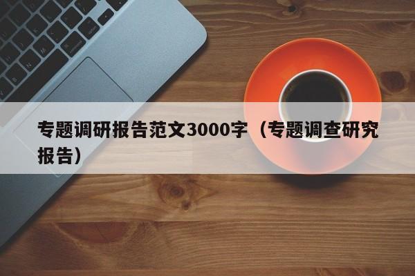 专题调研报告范文3000字（专题调查研究报告）