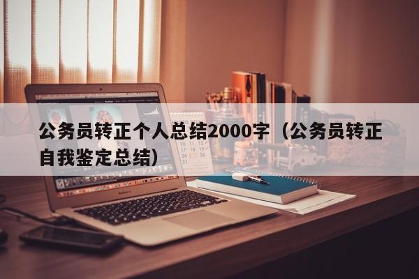 公务员转正个人总结2000字（公务员转正自我鉴定总结）