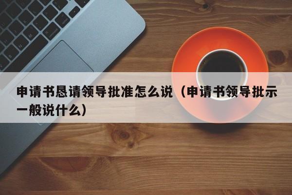 申请书恳请领导批准怎么说（申请书领导批示一般说什么）